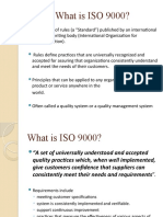 What Is ISO 9000?