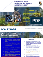 Ica Fluor Ohsas 180012007