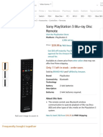Amazon.com_ Sony PlayStation 3 Blu-ray Disc Remote_ Artist Not Provided_ Video Games