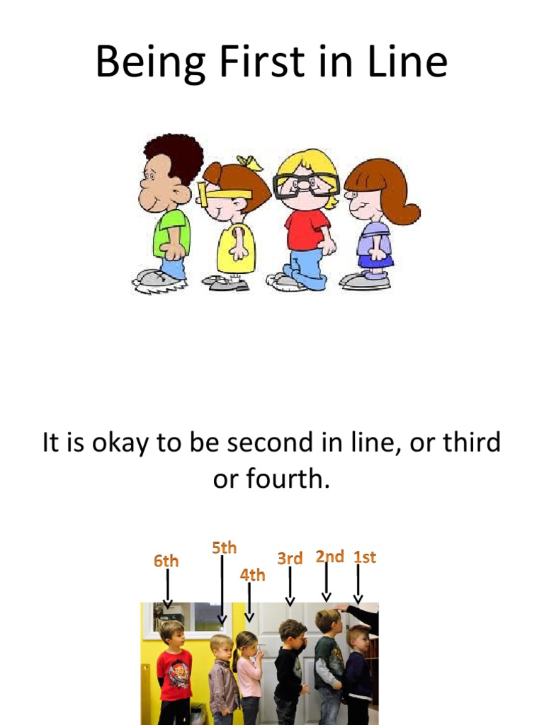 Being First in Line PDF