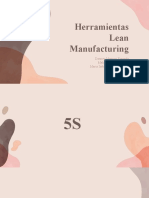 Herramientas Lean Manufacturing (5S, SMED, Kanban)