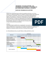 Taller Programa y Plan de Auditoría Interna