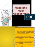 Head and Neck Assessment: Common Symptoms and Examination Techniques