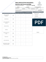 Sistema Educativo Nacional Boleta de Evaluación: Datos Del Alumno: Curp: Matrícula: Turno: Grupo: CCT