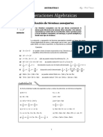 Reduccion de Terminos Semejantes