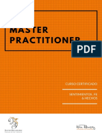 PNL Master Practitioner: Curso Certificado Sentimientos, Fe & Hechos