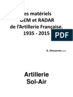 Les Radars de L'artillerie Francaise 1935-2015 LK