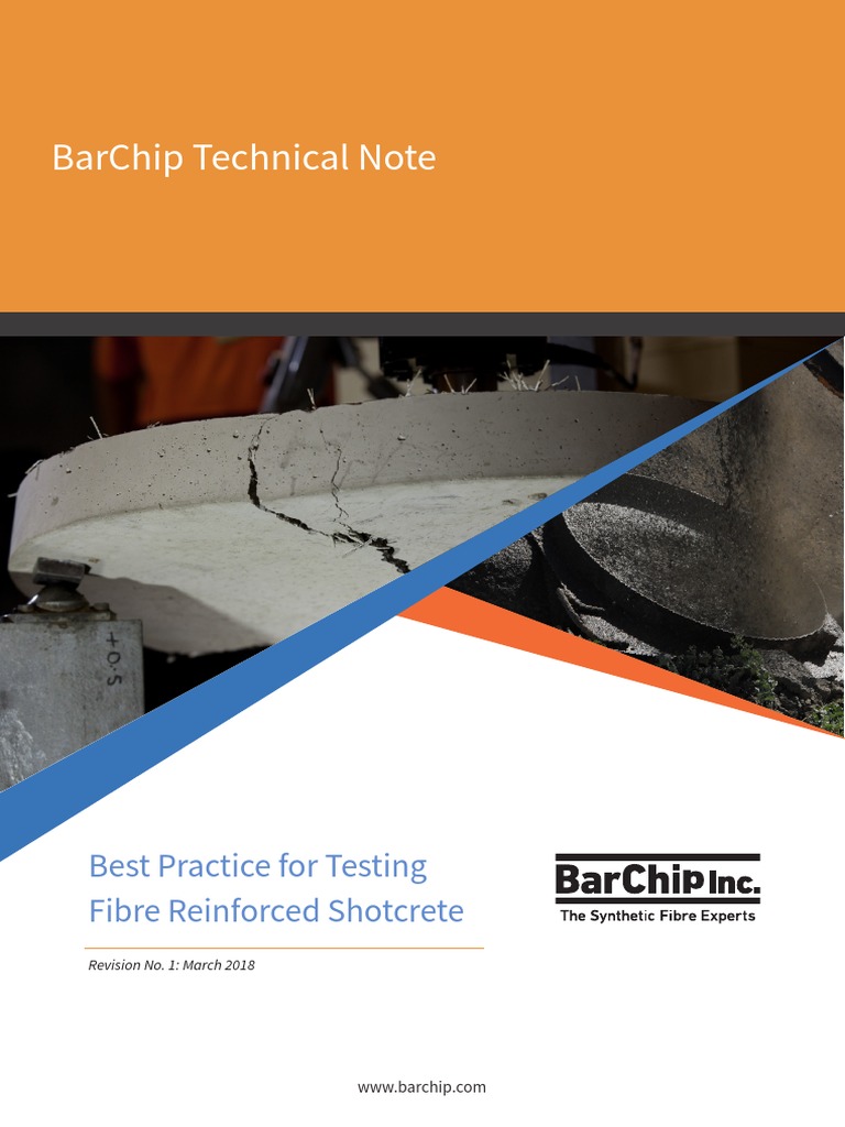 Barchip Technical Note: Best Practice For Testing Fibre Reinforced ...