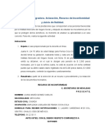 S2. Actividad Integradora. Aclaración, Recurso de Inconformidad y Juicio de Nulidad