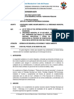 Informe #010-2022 - Incumplimientos A La Ordenanza Municipal