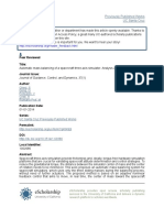 Automatic Mass Balancing of A Spacecraft Three-Axis Simulator - Analysis and Experimentation