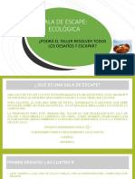 Sala de Escape - Ecologica - Taller TM - Semana 21-09 Al 25-09