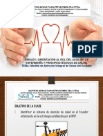  MODELO DE ATENCIÓN DE SALUD DEL  ECUADOR