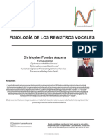 Fisiología de Los Registros Vocales