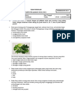 Soal Us Prakarya 2020-2021