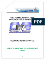 Guia Formulacion Plan de Negocios Fondo