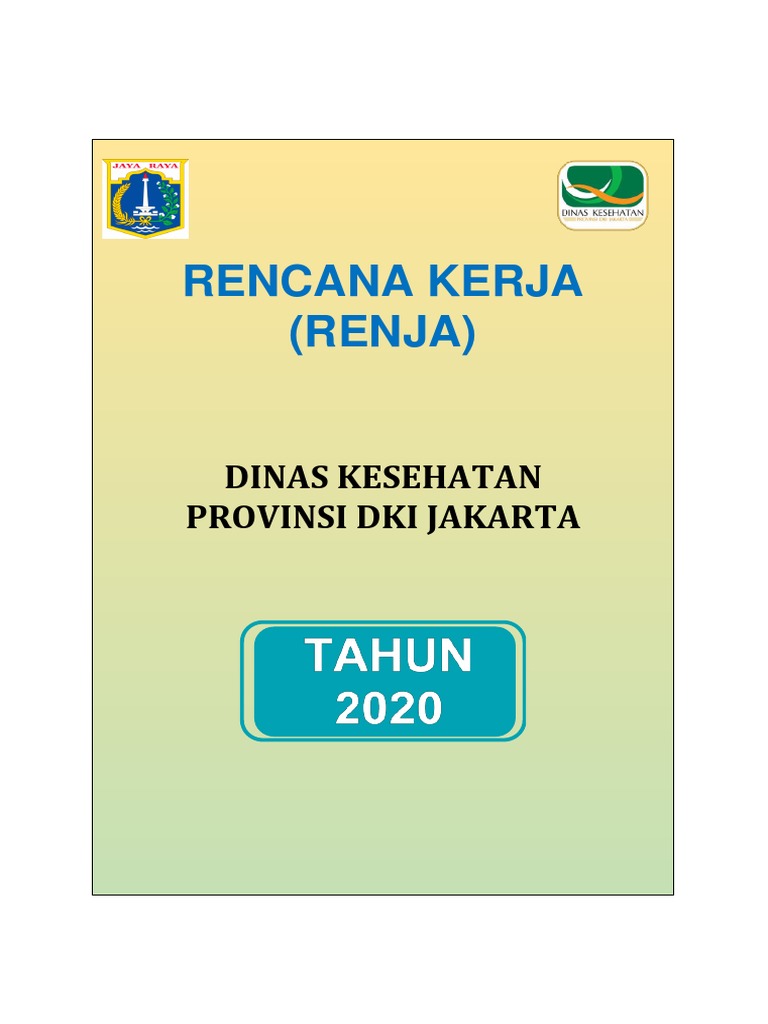 Knowledge Bappeda Dokumen Renja 2020 Dinkes Pdf
