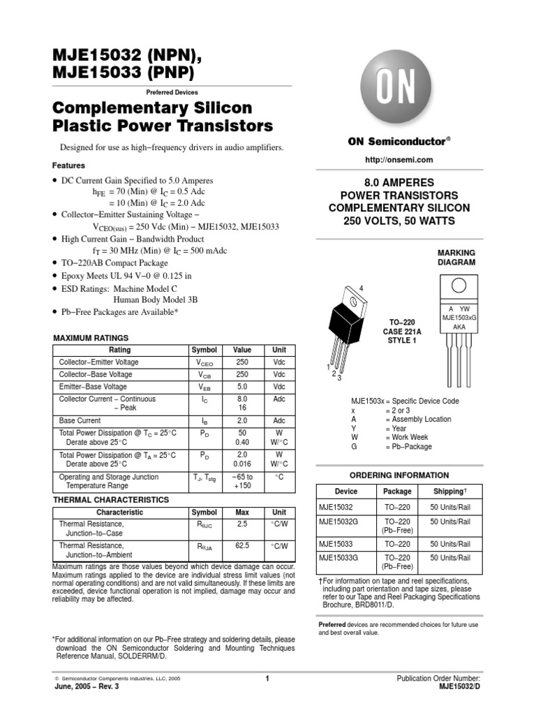 MJF15031 / TRANSISTOR / TO220 / 2 PIECES /(qzty - Foto 13