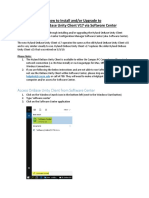 How To Install And/Or Upgrade To Hyland Onbase Unity Client V17 Via Software Center