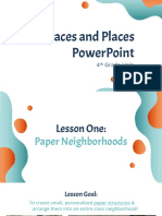 Spaces and Places Powerpoint: 4 Grade Unit