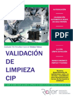 Validacion de Limpieza Cip