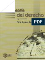 Perla Gómez Gallardo - Filosofía Del Derecho - Iure