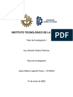 Tipos de Investigación