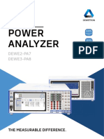 Power Analyzer: DEWE2-PA7 DEWE3-PA8