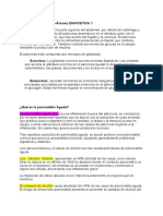 Lo que es el páncreas y la pancreatitis aguda