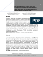 Métodos quantitativos na auditoria para reduzir riscos