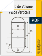 Apostila Cálculo de Volume de Vazos Verticais e Horizontais