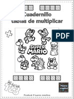 ? Tablas de Multiplicar Mario