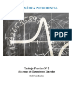 2021 - TP2 - Sistemas de Ecuaciones Lineales