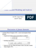 Finite Element Modeling and Analysis: CE 595: Course Part 2 Amit H. Varma