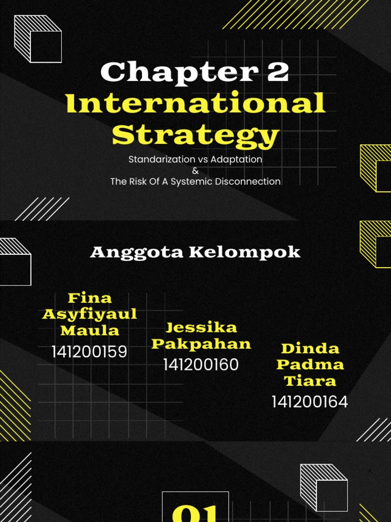 Strategi Global: Standarisasi vs Adaptasi | PDF