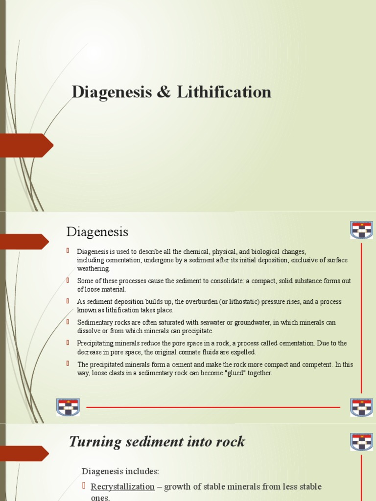 Diagenesis & Lithification | PDF | Sedimentary Rock | Nature