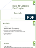 Cereais, Panificação e Nutrição em