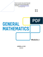 Module in Mathematics 7