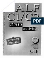 307564668 Richard Lescure DALF C1 C2 250 Activites PDF Zzzzz BЯ