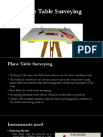 Plane Table Surveying