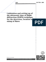 BS 7706 Calibration of Tofd