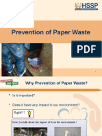 Prevention Paper Waste