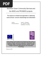 Sgcs & (Pro)Seed Report