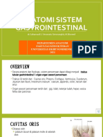 Anatomi Sistem Gastrointestinal - 1