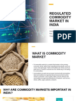 Regulated Commodity Market in India 1