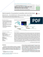 2014 - Agnieszka - Optical Properties of Unsymmetrical Azomethines With One Imine Bonds