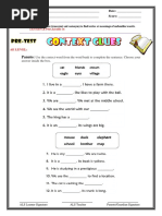 LS1 Eng. Worksheets (Context Clues)