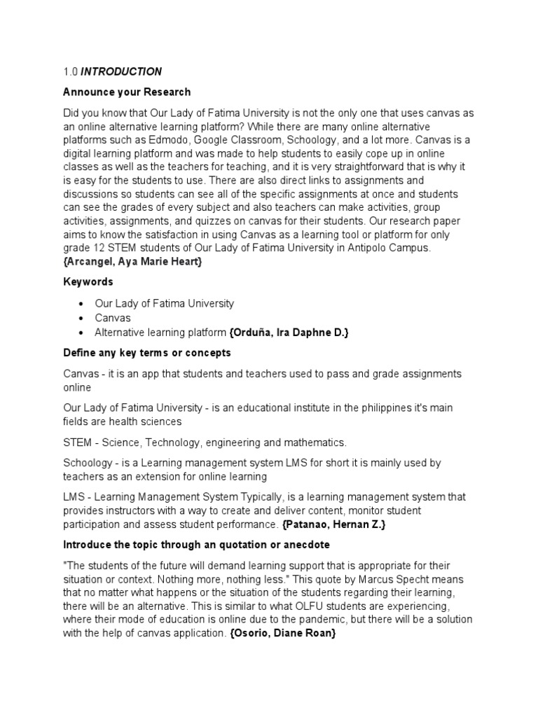 Satisfaction with Canvas in STEM Learning | PDF | Career & Growth ...