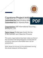 Capstone Project-Initial Plan 