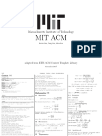Mit Acm: Massachusetts Institute of Technology